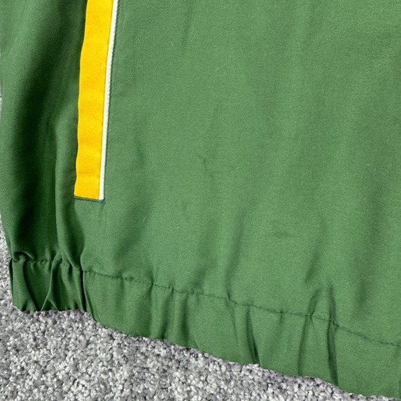 Green Bay Packers Jacket Mens Medium Green NFL Football Team Apparel Pullover - Picture 6 of 8
